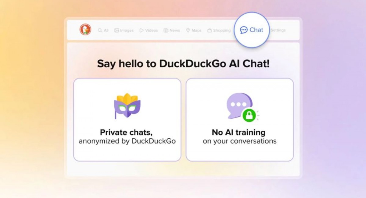DuckDuckGo introduces AI chat for private access to models such as ChatGPT