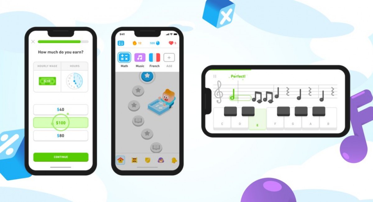 Duolingo will add Math and Music to its education app