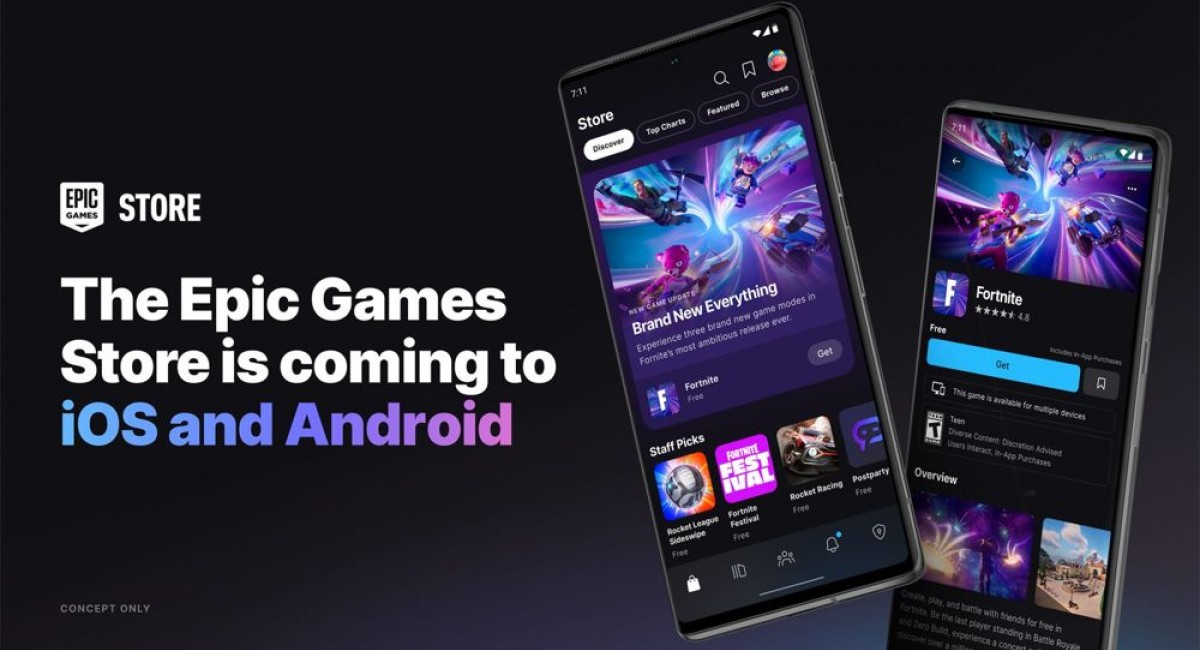 Epic Games Store is coming on Android and iOS devices