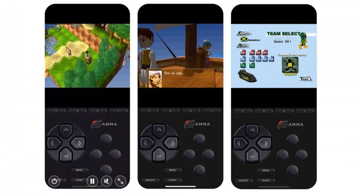 Gamma emulator lets you play PS1 games on iPhone