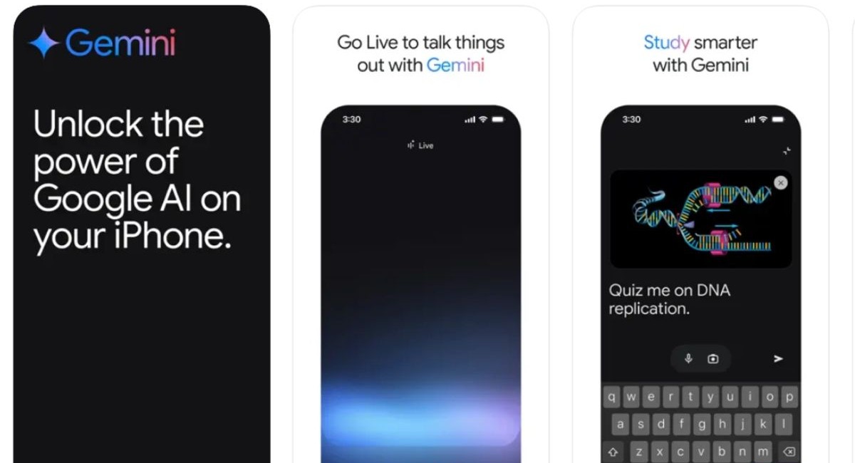 Google launches dedicated Gemini AI app for iOS
