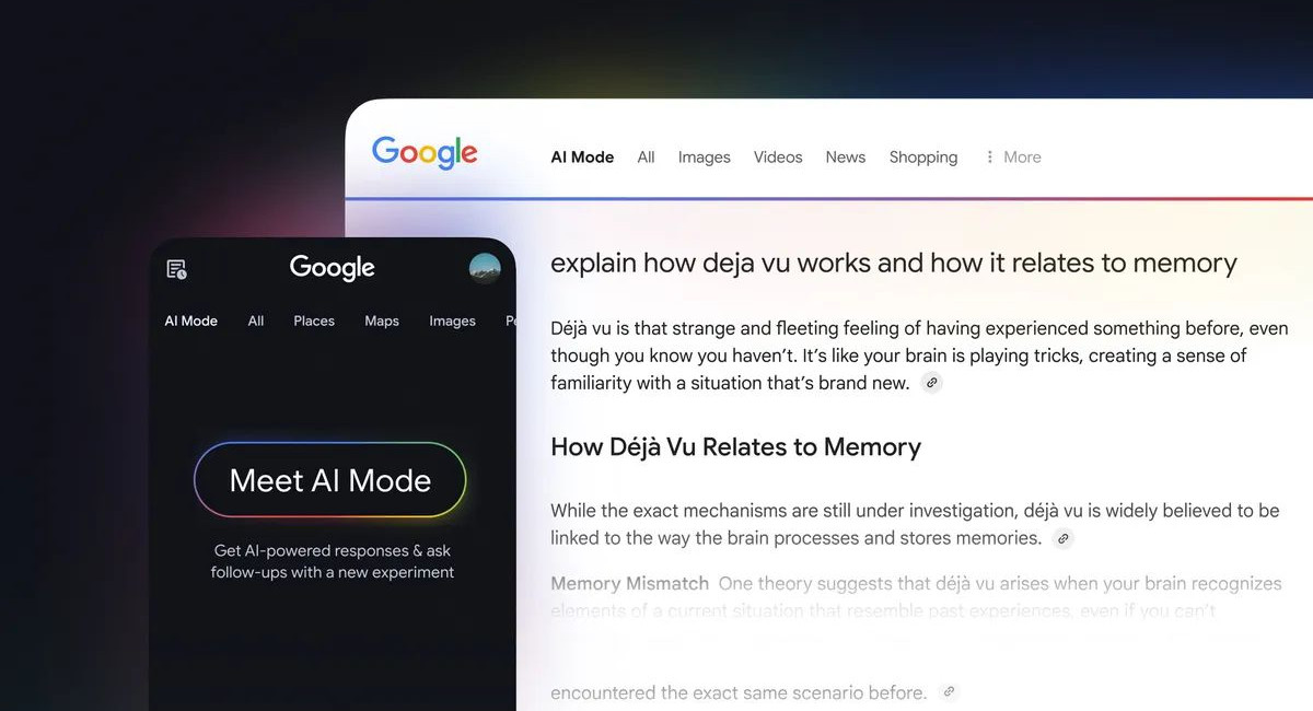 Google enhances Search with new AI Mode and more AI Overviews