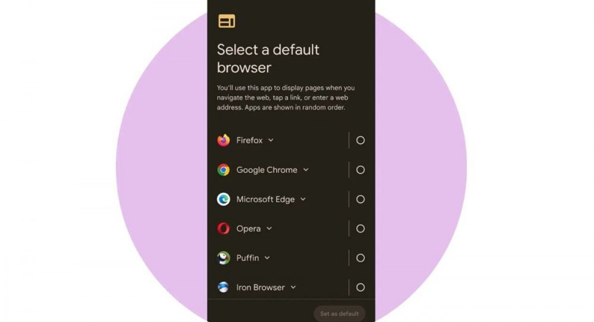 Google updates user choices for Android in Europe