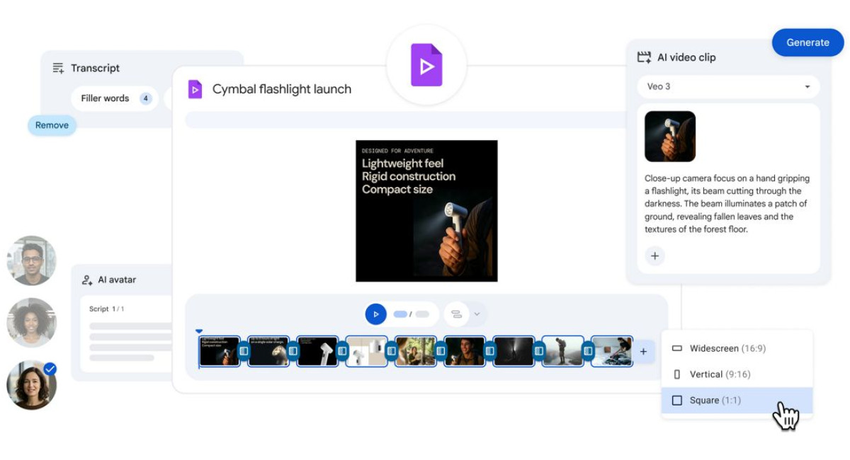 Google Vids turns photos Into dynamic videos with AI tool Veo 3