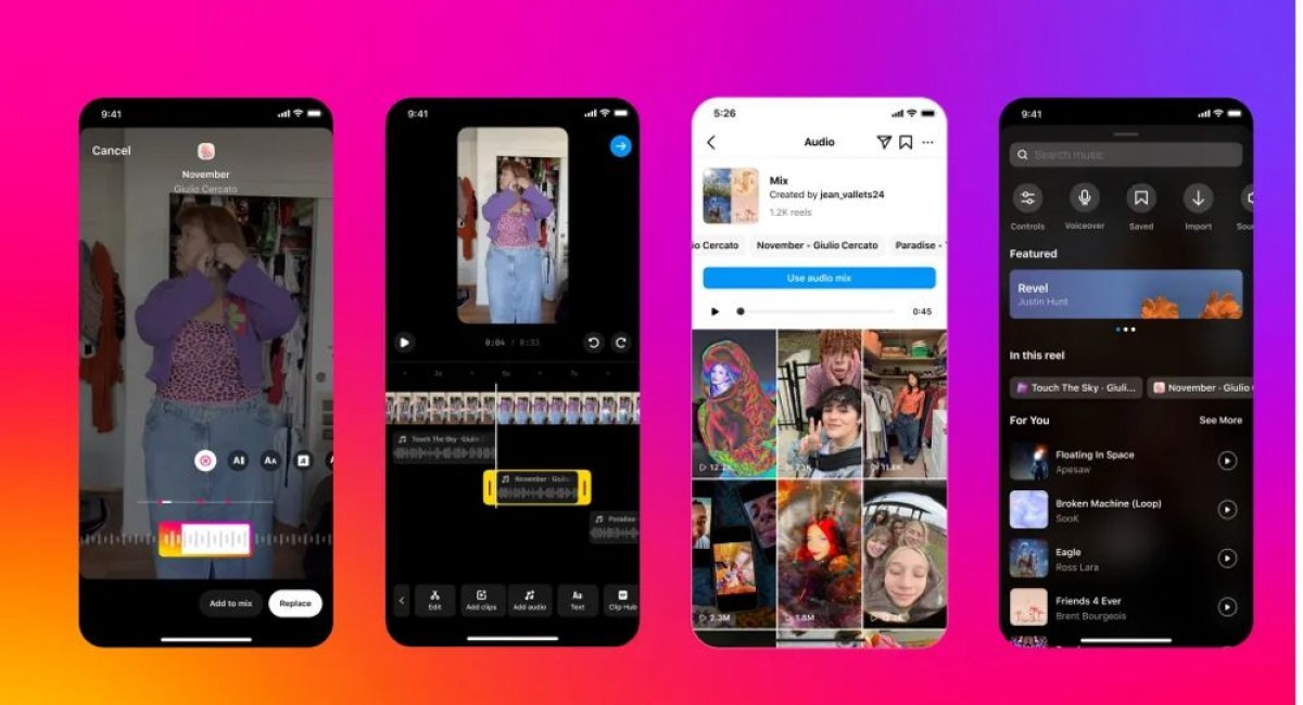 Το Instagram θα σας επιτρέψει σύντομα να προσθέσετε έως και 20 κομμάτια ήχου στα Reels σας