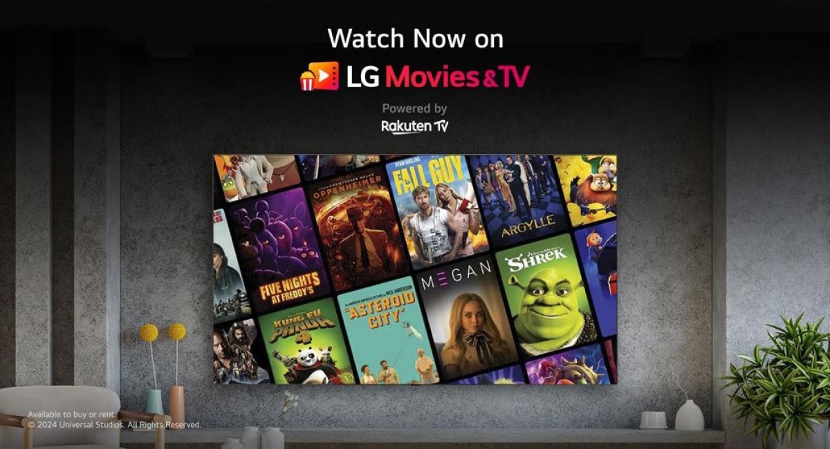 LG Partners With Rakuten TV to Launch VOD Service in Europe