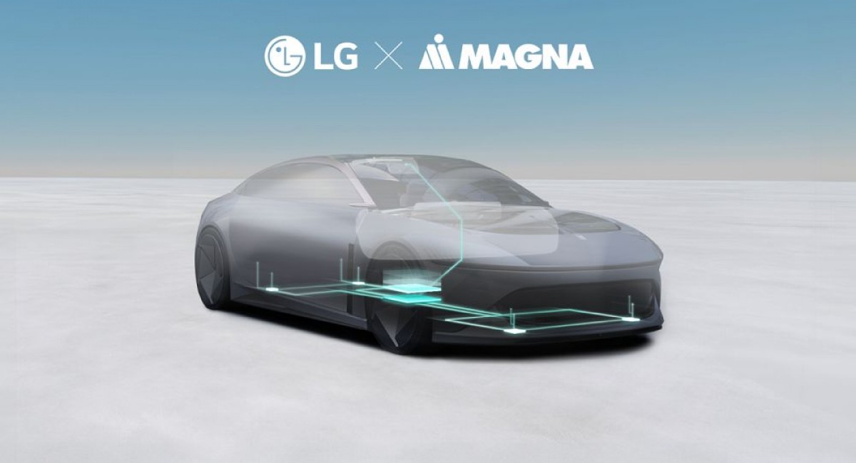 Next-generation autonomous driving technology and entertainment by LG at CES 2024