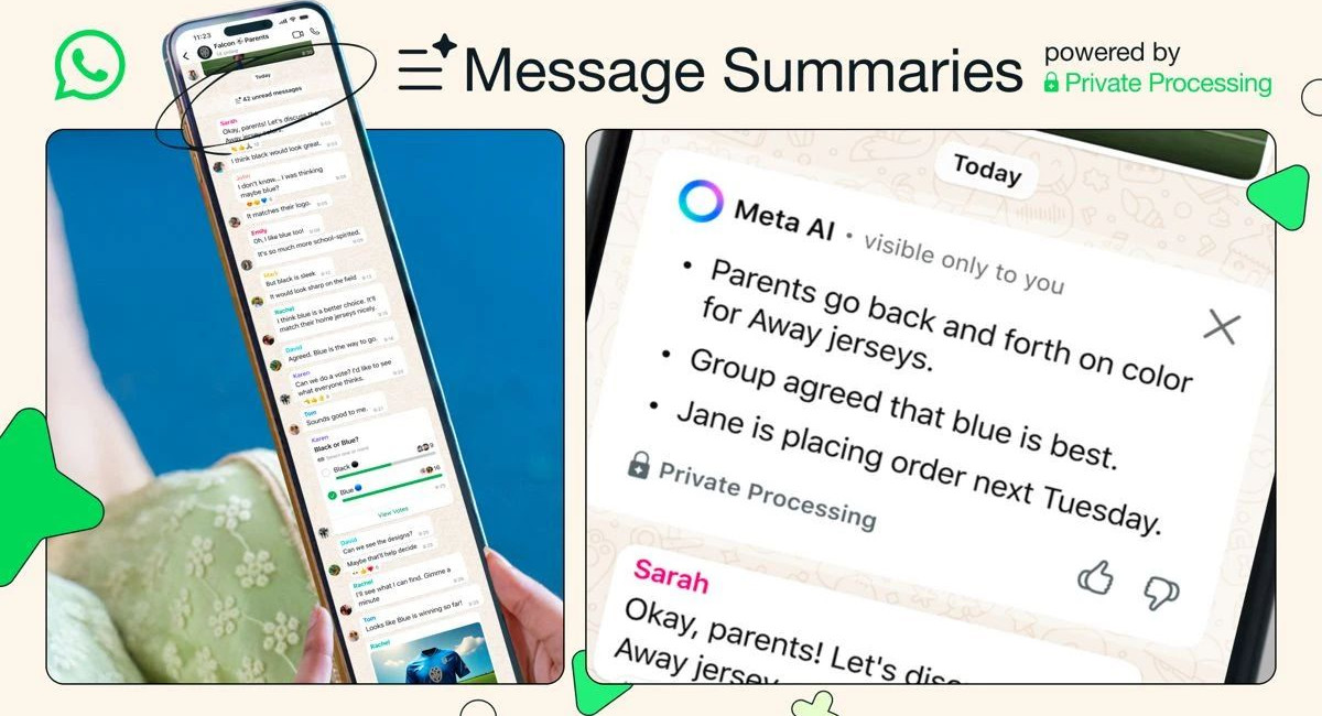 Meta introduces AI-Powered Message Summaries for WhatsApp