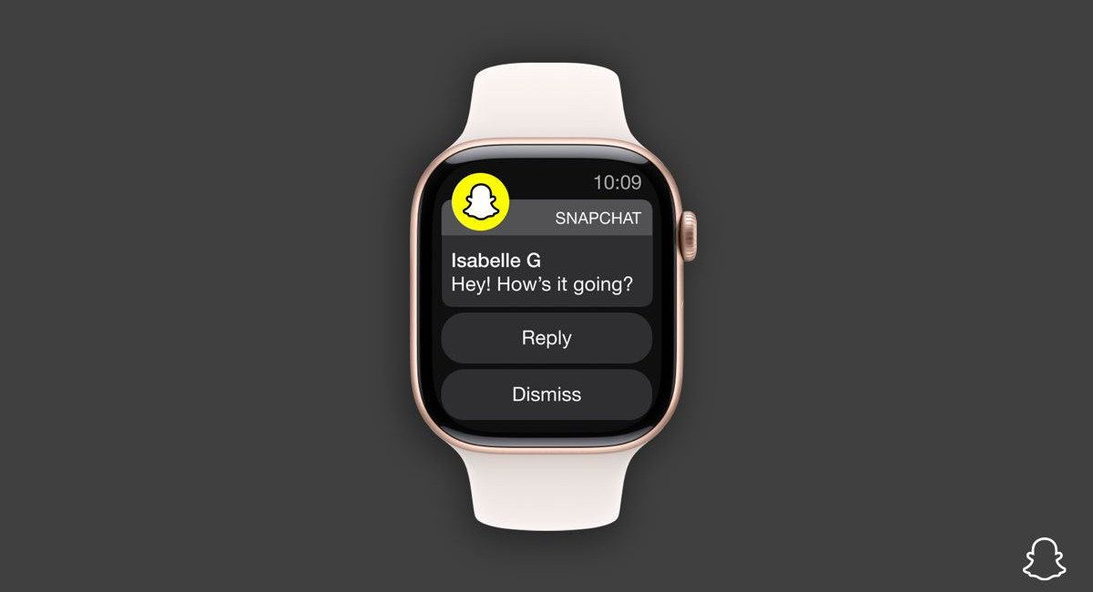 Το Snapchat παρουσιάζει την εφαρμογή του για το Apple Watch παγκοσμίως