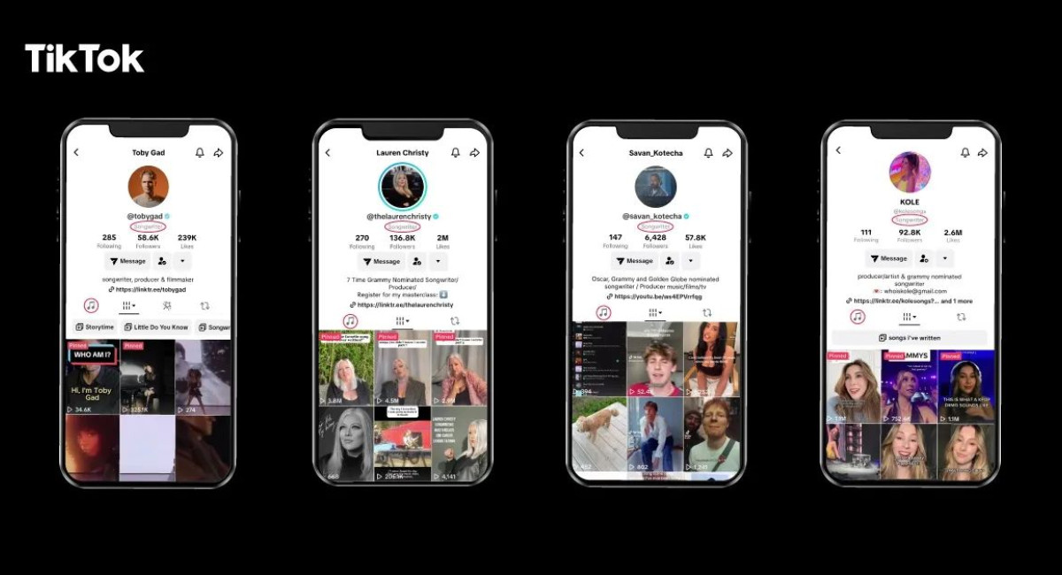TikTok launches new tools for songwriters