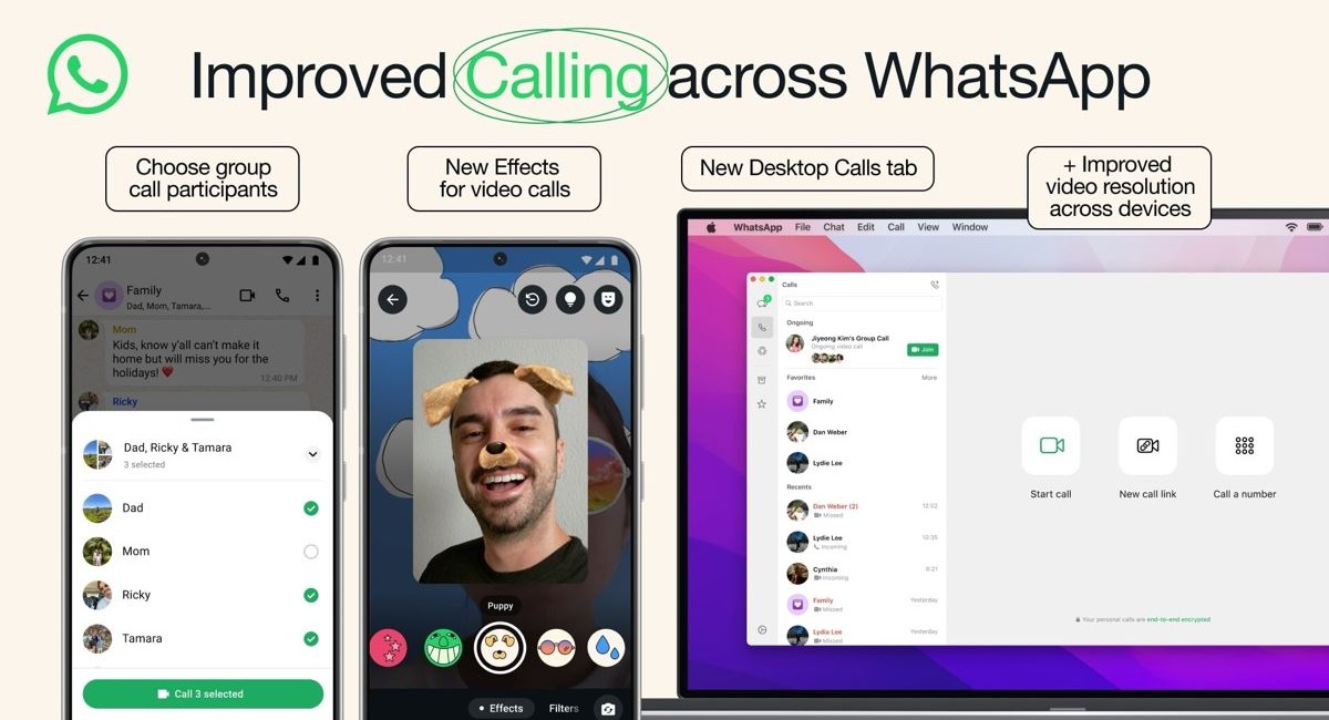 WhatsApp introduces new calling capabilities