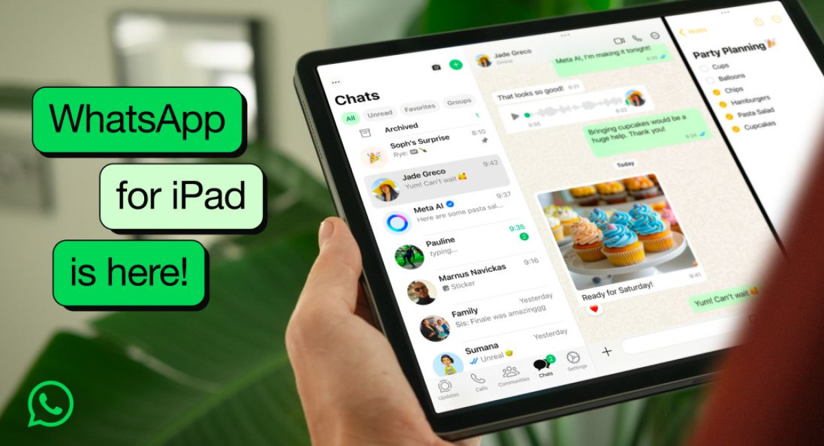 WhatsApp is now available for iPad as a native app