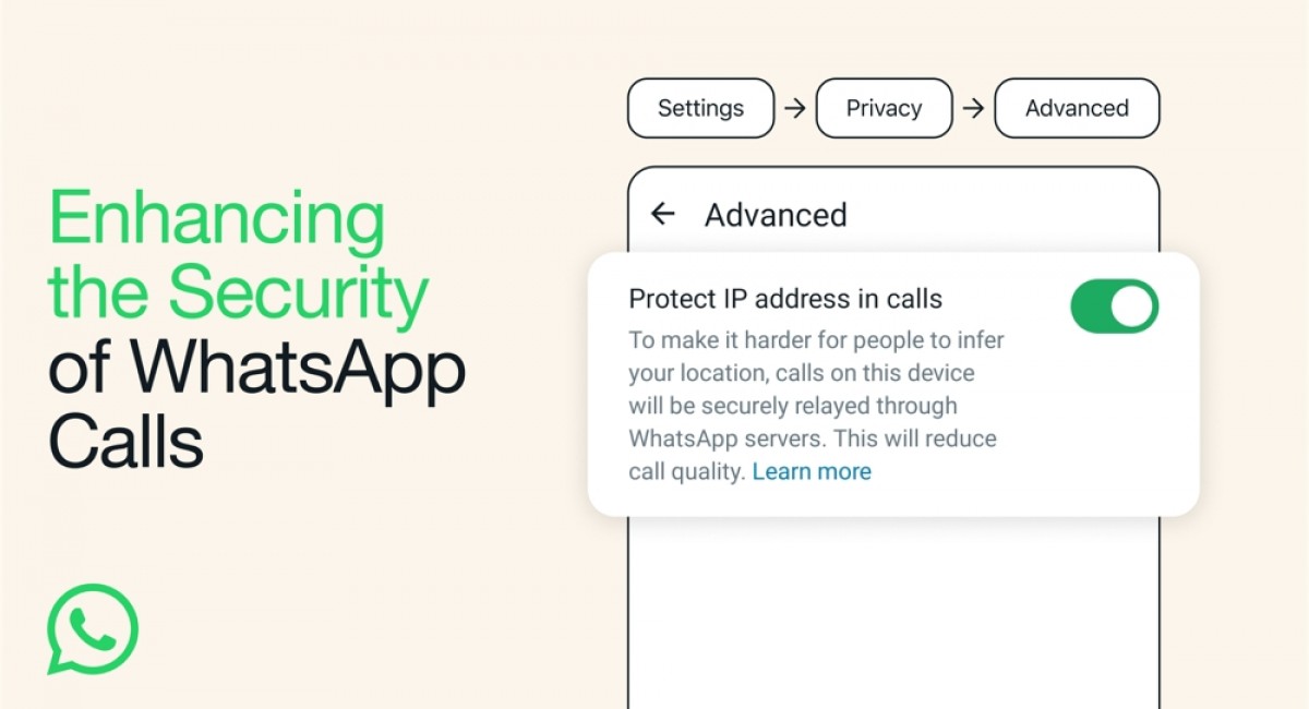 Το WhatsApp εισάγει τη λειτουργία Protect IP για την ενίσχυση της ιδιωτικότητας
