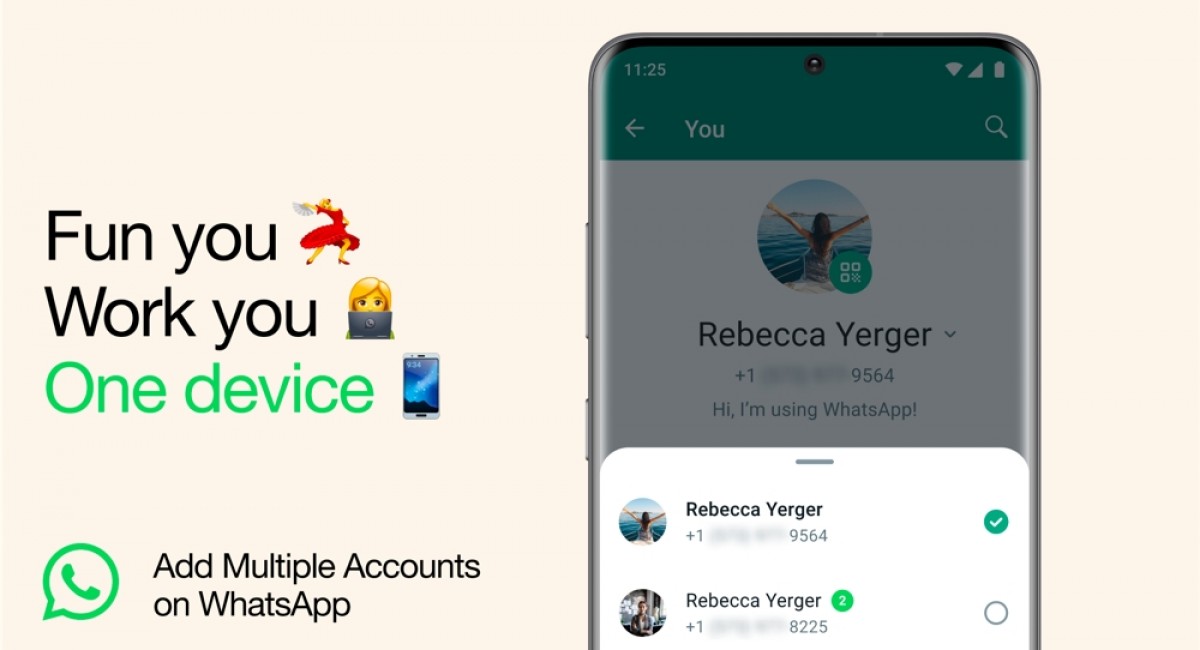 WhatsApp will soon support multiple accounts