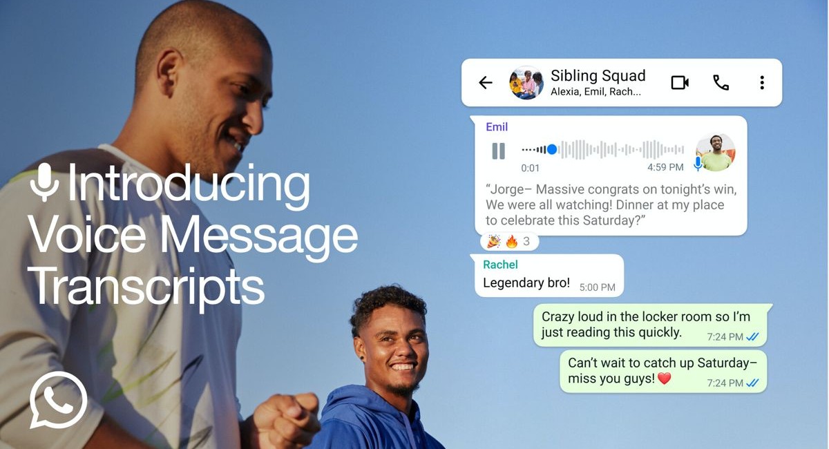 WhatsApp introduces Voice Message Transcripts