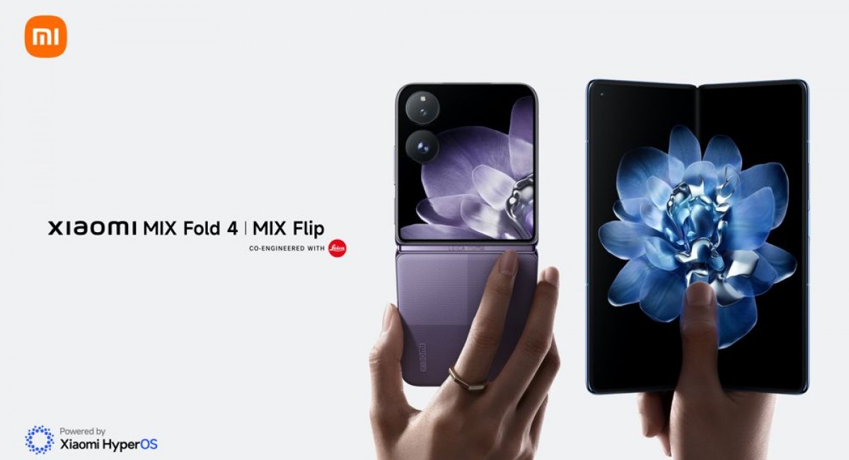 Η Xiaomi παρουσιάζει τα νέα Xiaomi MIX Fold 4 και Xiaomi MIX Flip