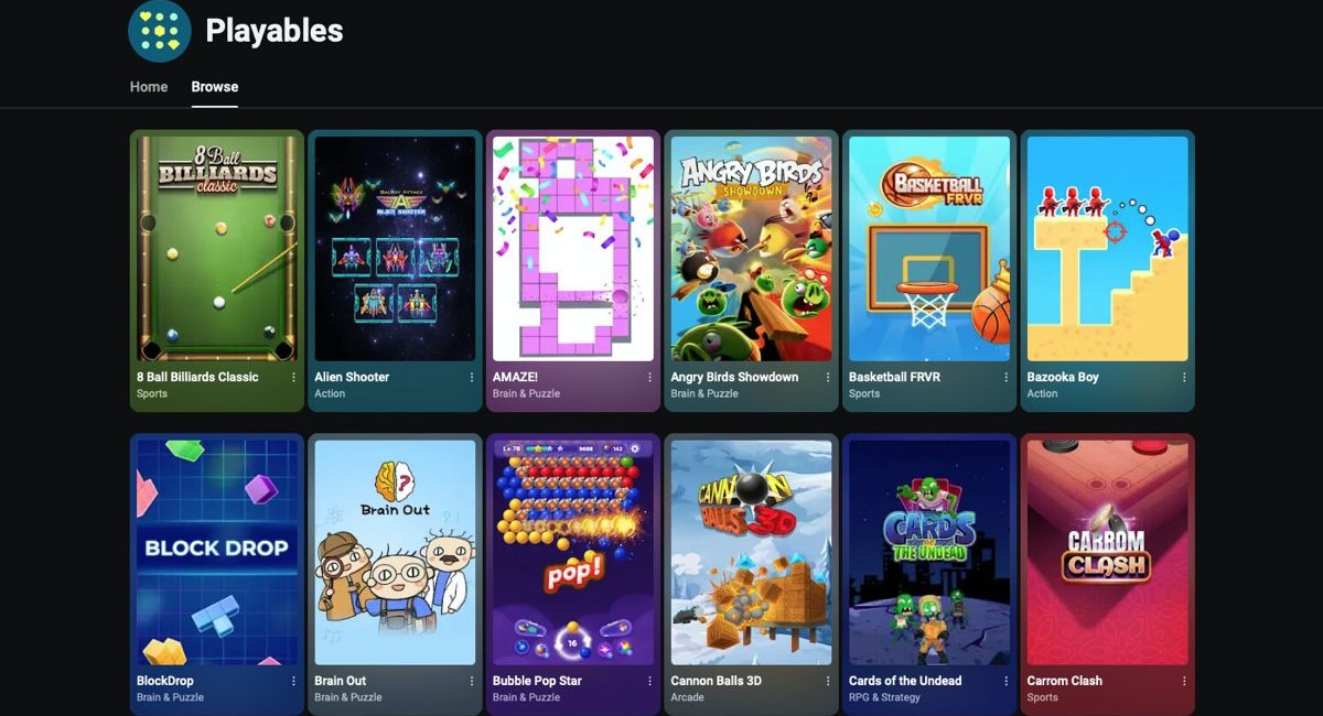 YouTube Playables is now testing multiplayer features