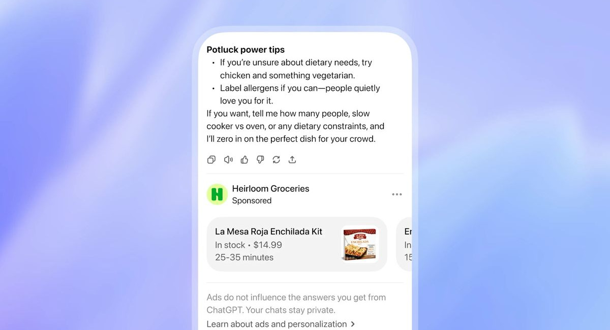 ChatGPT: A new era of sponsored conversations