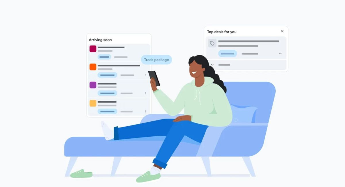 Gmail adds smarter tools for tracking purchases and finding deals