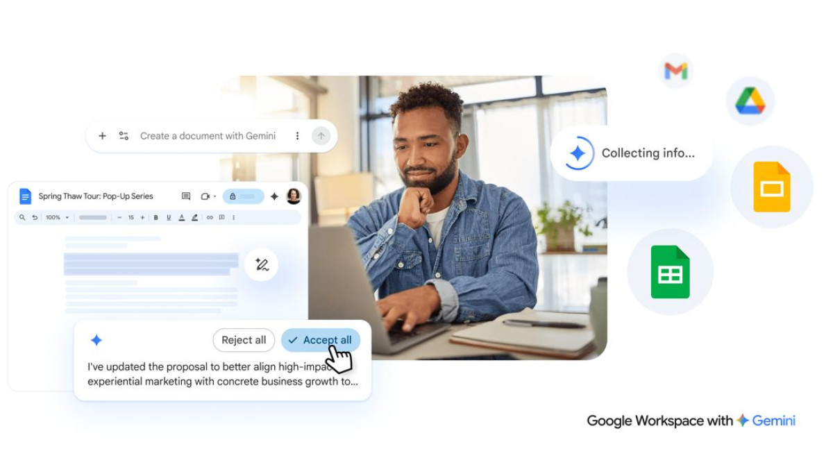 Google unleashes powerful new Gemini features to Workspace users
