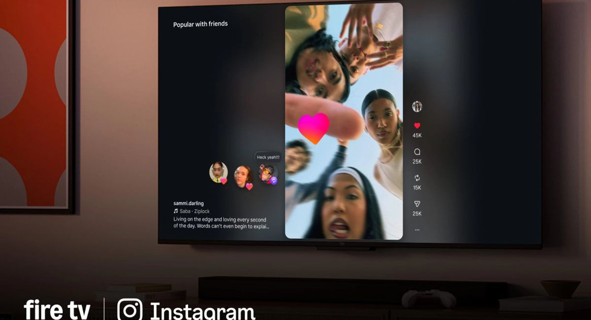 Instagram hits the Big Screen: App debuts on Amazon Fire TVs