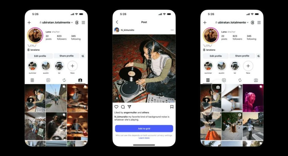 Το Instagram επιτρέπει την προσθήκη τagged αναρτήσεων στο κεντρικό Grid