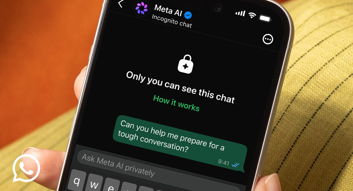 Meta introduces Incognito Chats with Meta AI