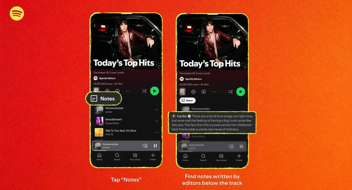 How Spotify’s Playlist Notes turn music streaming into a personal journal