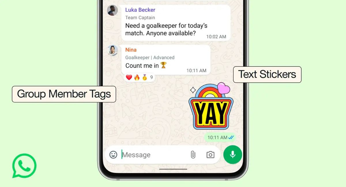 Το WhatsApp αποκαλύπτει σημαντικές βελτιώσεις για τις ομαδικές συνομιλίες τη νέα χρονιά